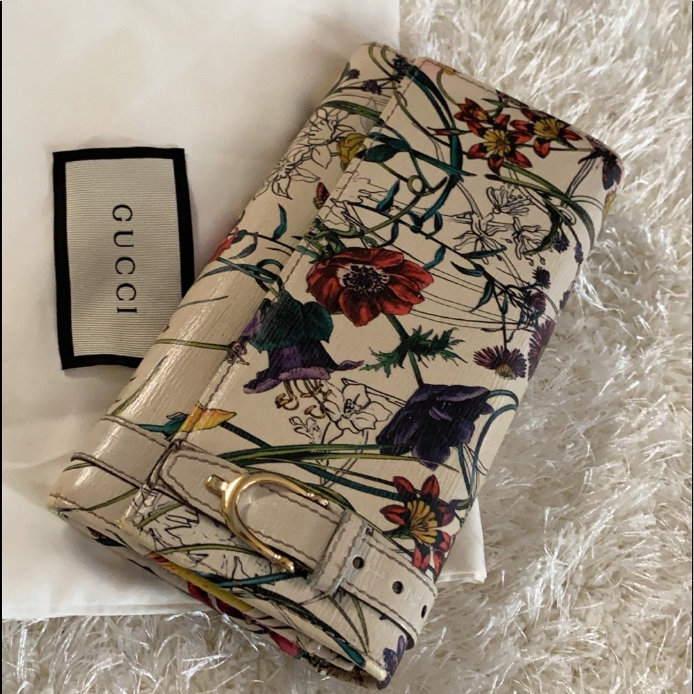 Gucci Vintage Floral wallet - Picture 15 of 16
